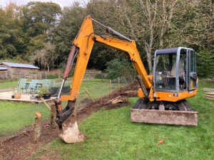 Digging Stumps Brockwood School - A Friend Garden Services - Landscaping Alresford Hinton Ampner Four Marks West Meon Bramdean Kilmeston Ropley Winchester